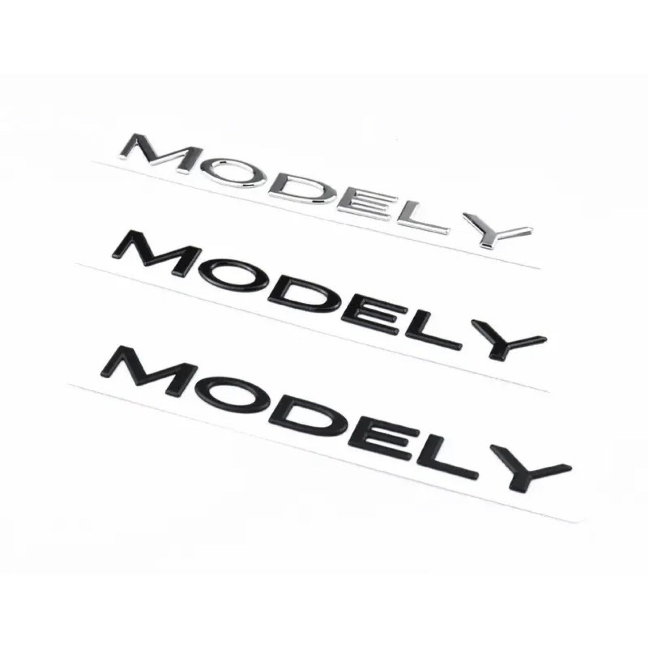 Suitable for Tesla Model Y trunk letter labeling MODEY English letter logo